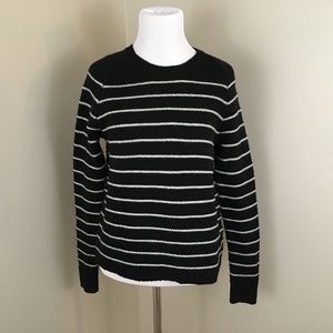 Madewell Womens XS Sweater Zipper Pullover Black